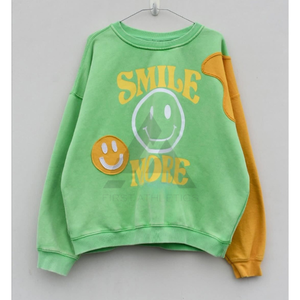 Sweat-shirts en molleton d'hiver pour hommes à col rond brodés personnalisés en coton 100% lourd OEM/ODM avec logo personnalisé - Product Image 5