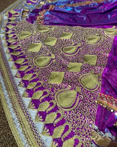 Robe traditionnelle afghane brodée pour femmes faite à la main en velours afghan Salwar fête de mariage taille personnalisée soie coton vente 117 $ - Product Image 5