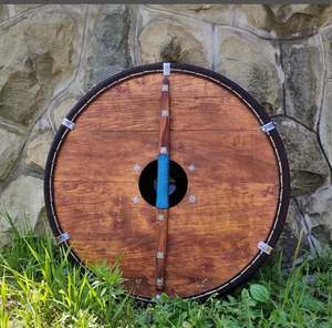 โล่ไม้โล่อัศวินยุคกลางสินค้าที่มีพรสวรรค์สำหรับคนรักสงคราม - Product Image 2