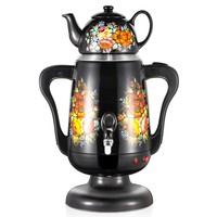Théière électrique Samovar automatique en acier inoxydable de 3,5 L avec contrôle de la température bouilloire turque russe