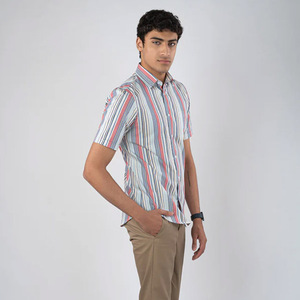 Latest Fashion Clothes <b>Mens</b> Checked Long <b>Sleeve</b> Plaid <b>Shirt</b> <b>Check</b> <b>Shirt</b> for <b>Men</b> - Product Image 4
