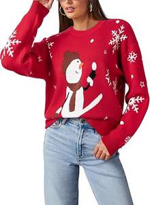 Bon prix vente chaude femmes pull sweat blanc logo personnalisé sweat surdimensionné sweat à col rond femmes - Product Image 2