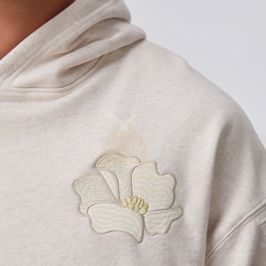 Conjunto corto de 2 piezas transpirable de fabricación OEM, conjunto corto de Sudadera con capucha de secado rápido para hombre a la moda, conjunto corto con logotipo personalizado al por mayor - Product Image 3