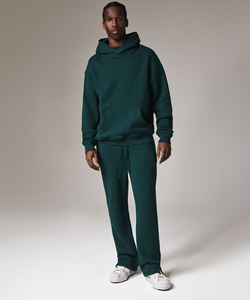 Alta calidad 100% algodón Jogger invierno nuevo estilo apilado chándal pantalones de chándal acampanados de gran tamaño y conjunto de sudadera - Product Image 1