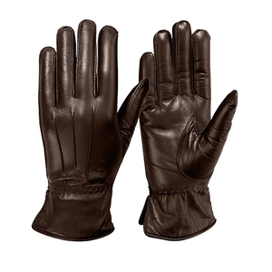 Gants d'hiver en cuir véritable pour l'extérieur - Tailles personnalisées et impression de logo, couleurs personnalisées disponibles - Product Image 3