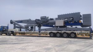 Système de déchargement de ciment à technologie de pointe, écoénergétique, pour la manutention de matériaux en vrac et l'utilisation portuaire - Product Image 1