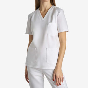 Uniformes Médicos de Secado Rápido para Enfermeras, Uniformes de Enfermería Nuevos Hechos de Lona para Doctores, Venta al Por Mayor de Fábrica - Product Image 5