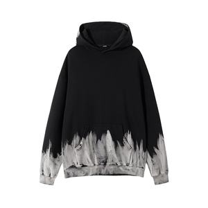 Sudadera con capucha de ropa informal con estampado de lavado ácido Vintage Unisex de la mejor calidad para hombre, venta al por mayor para invierno 2026 - Product Image 1