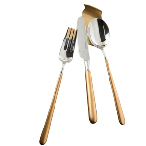 Service de couverts en acier inoxydable miroir de 5 pièces au design de luxe, idéal pour la table de restaurant, vaisselle élégante de la collection de luxe - Product Image 6