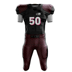 Uniforme de fútbol americano de nueva tendencia al por mayor para ropa deportiva transpirable diseño de manga corta - Product Image 1