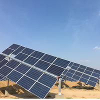 Sistema de seguimiento solar inteligente Rastreador de eje único automático/manual con sensor de posición de alta precisión