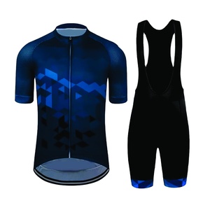 Maillot de cyclisme en maille 100 % polyester, coupe-vent, 240 g, personnalisé avec impression OEM, haute qualité, pour équipes de vélo - Product Image 3