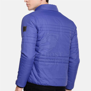 Chaqueta Acolchada para Hombre, Personalizada con Logotipo, de Poliéster, Impermeable, para Uso en Exteriores, Venta al Por Mayor - Product Image 3