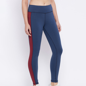Leggings de yoga pour femmes de haute qualité, taille mi-haute, 100% coton respirant, vêtements de fitness personnalisables, fabriqués au Pakistan, vente en gros - Product Image 5