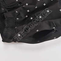Pantalones de Nieve con Estampado de Estrellas Reflectantes, Diseño Nuevo, Resistentes al Viento e Impermeables, para Actividades al Aire Libre, con Cintura Ajustable con Cordón y Puños Elásticos