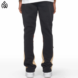 Pantalon évasé pour hommes de meilleure qualité avec logo personnalisé Offre Spéciale Pantalon évasé pour hommes Pantalon évasé décontracté à coupe évasée pour hommes de grande taille - Product Image 6