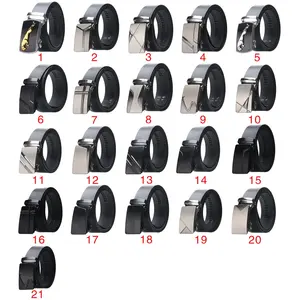 เข็มขัดคาดเอวหนังวัวแท้พร้อมผิวธรรมชาติทนทานดีไซน์ใหม่ออกแบบได้ตามต้องการ - Product Image 6