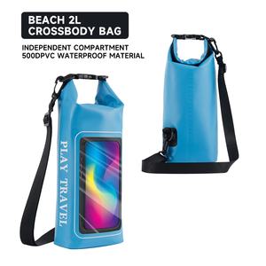 Sac à dos de voyage imperméable personnalisé avec poche pour téléphone tactile pour le camping et la randonnée - Product Image 5