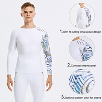 Ensemble de sous-vêtements de sport de motocross et de course automobile, taille plus, design personnalisé, logo, polyester DRY-FIT, unisexe, service OEM