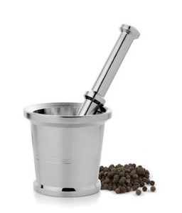 Okhali en aluminium de qualité supérieure, vente en gros, broyer facilement avec la tradition, mortier, bol à broyer, bol à pilon - Product Image 1