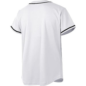 Camiseta de Béisbol Sublimada con Logotipo Personalizado, 100% Poliéster, Camiseta de Softbol Lisa, Camiseta de Béisbol con Botones - Product Image 2