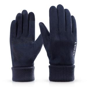 Custom Women's Sport <b>Gloves</b> for Daily Use Plain Style for Winter Bicycle Riding and for Touch <b>Phone</b> Features - Product Image 2