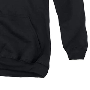 Sweat à capuche pour homme en molleton de coton de haute qualité 380 g/m², imprimé sur mesure, respirant, écologique, service OEM pour l'hiver - Product Image 6