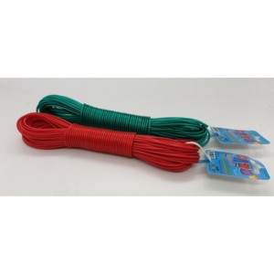 Corde à linge rétractable en PVC durable 10-20m pour intérieur et extérieur, idéale pour le lavage et le séchage domestique - Product Image 3