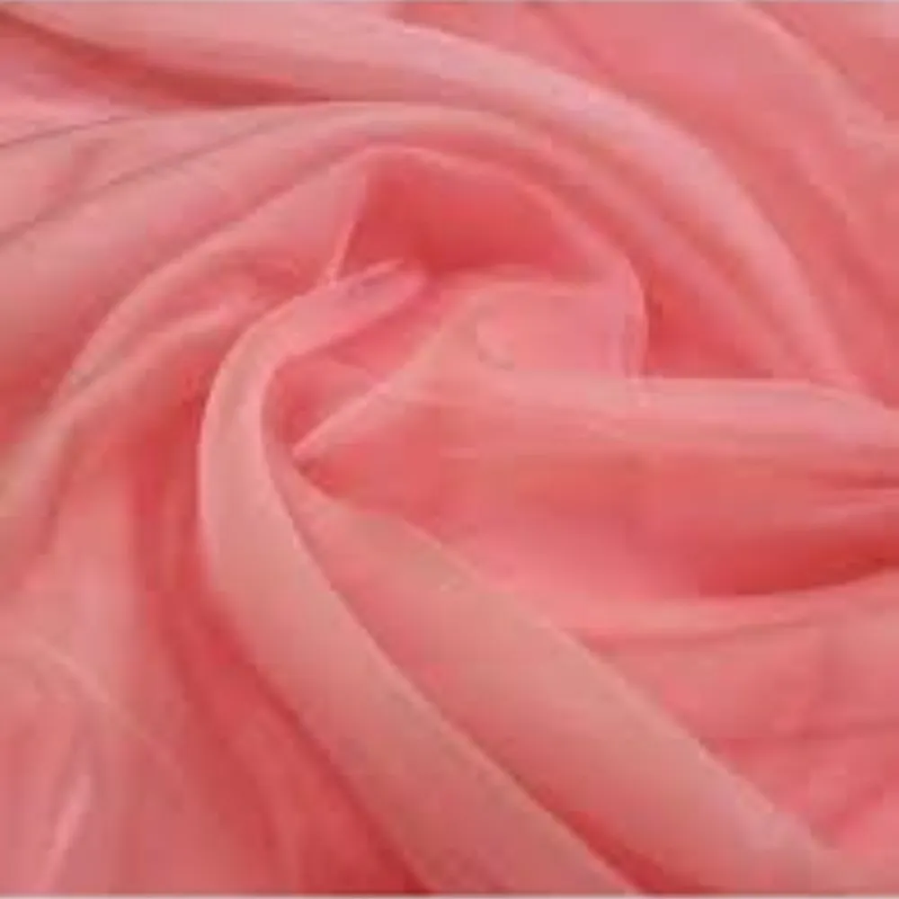 100%polyester embroidery organza fabric