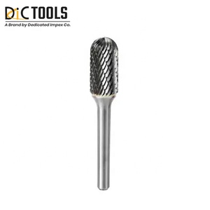 Custom & Standard Solid Carbide Cylindrical Rotary Burrs with Radius <b>Cut</b> - Product Image 2