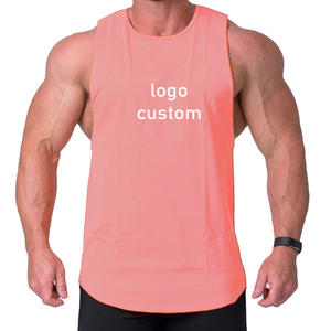 Débardeurs en coton pour hommes Débardeur à col rond personnalisé pour hommes Débardeur ample de yoga Vêtements de gymnastique - Product Image 1