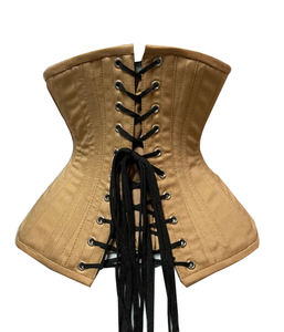 Corset beige personnalisable pour femme, shapewear sous la poitrine - Product Image 3