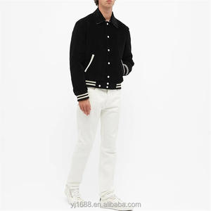 Nouveau style coupe-vent pour hommes veste Letterman vente chaude vêtements de mode veste d'hiver Letterman - Product Image 3