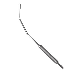 Cannule d'aspiration dentaire manuelle en acier inoxydable chirurgical 4 mm certifiée CE de haute qualité - Product Image 2