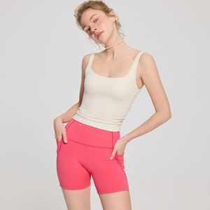 Chaleco de Verano con Logotipo Personalizado, Top Corto de Algodón Acordonado para Mujer - Product Image 6