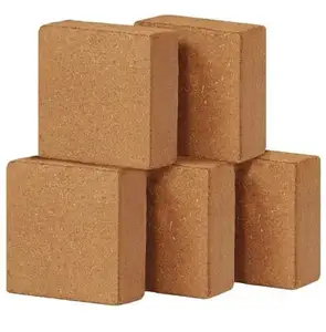 Cheap Cocopeat 5kg Block Biodegradable Good Quality Coirwaste Coconut Block Cocopeat Peat Nutritious Coco Soil Soildust Free