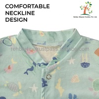 Combinaison Bébé Unisexe de Haute Qualité, Imprimée ou Unie, Douce et Confortable, Col à Manches Longues, Fermeture à Boutons Pression, Matière Estivale 100% Coton