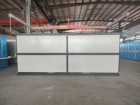 Maisons conteneurs pliantes préfabriquées 20 pieds, dépliables rapidement, en kit plat, portables et modulaires, pour le camping et les petites habitations