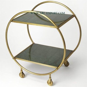 Soporte con ganchos para ropa para el hogar Diseño ventajoso Portaequipajes de muebles chapado en oro de metal de gran tamaño con la mejor calidad y bajo precio - Product Image 6
