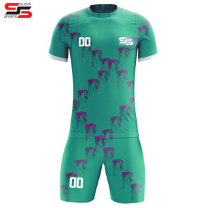 Uniformes de fútbol de equipo de alta calidad, camisetas de fútbol, conjunto de pantalones cortos de dos piezas para hombre, conjunto de uniforme de fútbol por sublimación personalizada - Product Image 4