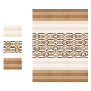 Carreaux muraux en céramique émaillée de cuisine design couleur blanche avec bulles 30x45cm - Product Image 4