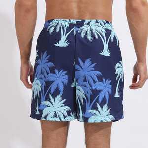 Wholesale High Quality High Street Solid Swim Baggy Shorts Quick Dry Board Shorts Men - Product Image 3