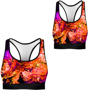 Meilleur prix d'usine, soutien-gorge de sport en tissu doux, vente en gros, tissu imperméable, séchage rapide, fabrication, soutien-gorge de sport tendance - Product Image 5