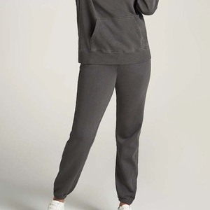 Women's Winter Sports Jogging Fitness Flat Front Fleece Pants Versatile Casual Loose with Drawstrings Two-Wear Work Pant - Product Image 2
