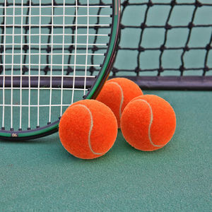 Balles de tennis pakistanaises de qualité supérieure en gros, balles de cricket jumbo, balles de tennis bleues rebondissantes - Product Image 4