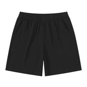 Short d'été décontracté pour homme en tissu peigné 100% polyester Logo avant Taille haute Cordon respirant Service OEM - Product Image 4