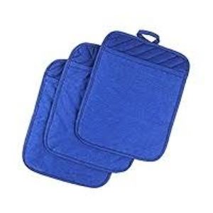 Potholder carré en lin personnalisé, écologique, couleur unie, accessoire de cuisine sur mesure, résistant à la chaleur, réutilisable, doux, en coton lavable - Product Image 6