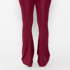 Leggings en V évasés pour femmes Pantalon de yoga Logo personnalisé Taille haute Fitness Pilates Activewear Casual Gym Wear OEM ODM Fournisseur Vente en gros - Product Image 6