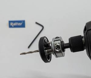 สว่านไฮสปีดสำหรับงานไม้ DIY ปรับความลึกได้ #10-12มีคุณสมบัติในการเจาะระบบไขควงสีดำออกไซด์ - Product Image 3