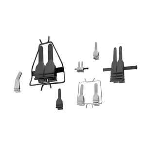 Abrazaderas dobles microvasculares de acero inoxidable de alta calidad, aproximador, abrazaderas vasculares Micro Acland, cirugía plástica certificada CE - Product Image 1